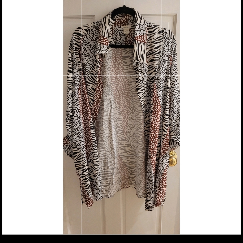 Multi-pattern Blouse